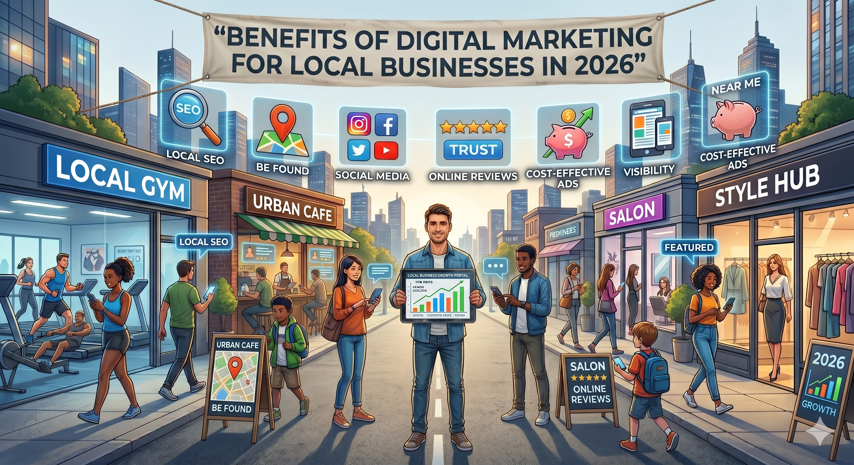 Benefits of Digital Marketing for Local Businesses in 2026