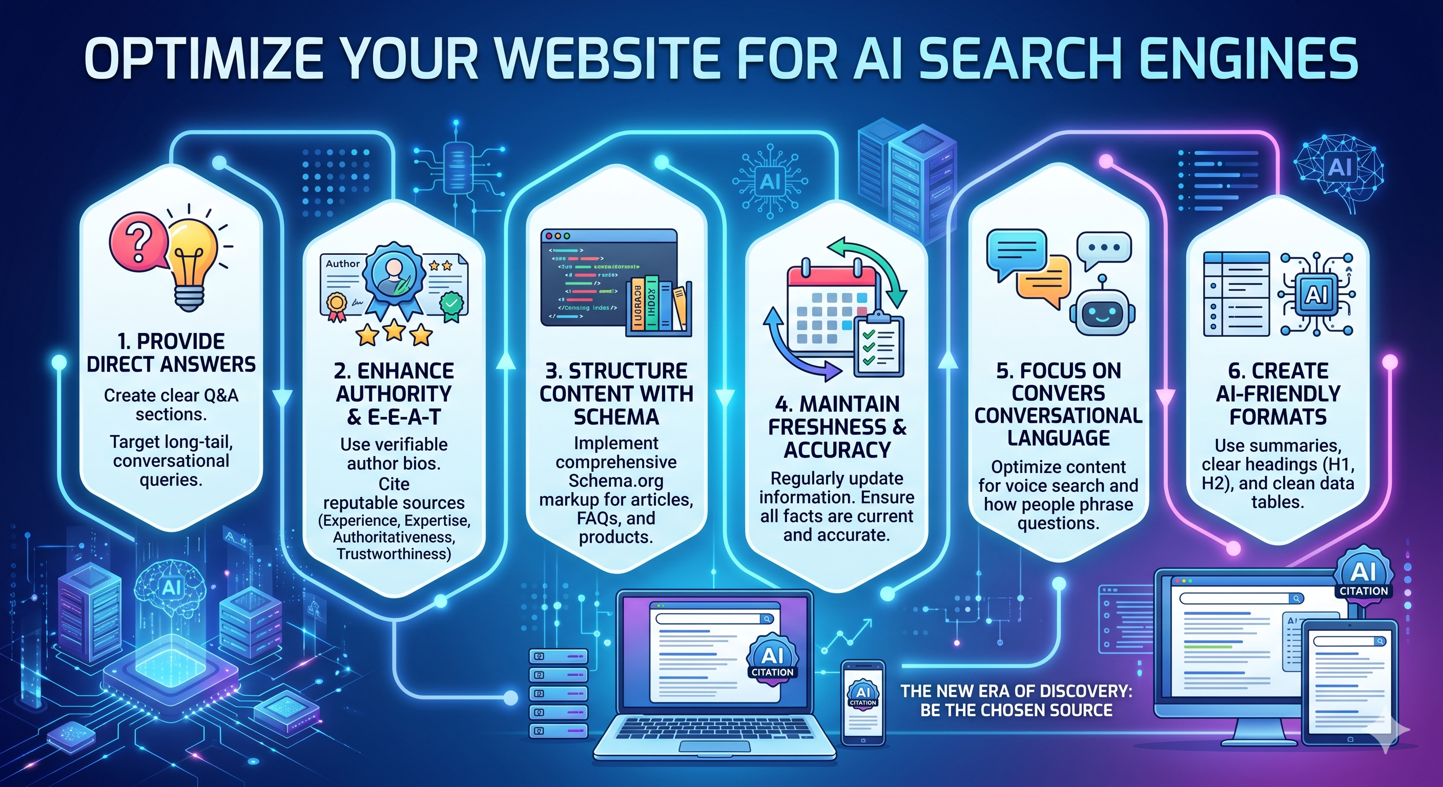 How to Optimize Your Website for AI Search Engines